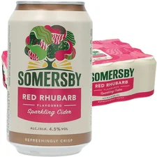 Carlsberg Somersby Red Rhubarb Cider Dosen 24x0,33l