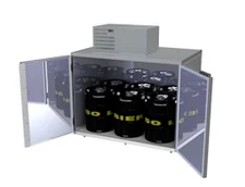 hefa Fasskühler FK 6 Typ 3 H steckerfertig Edelstahl (WS 1.4016) für 6 Fässer 50 Liter zerlegbar
