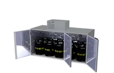 hefa Fasskühler FK 10.3 Typ 1 H steckerfertig verzinkt für 10 Fässer 50 Liter zerlegbar 3-türig