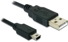 DeLock USB Kabel USB-A auf USB-B 5-pin mini 0.7m (82396)