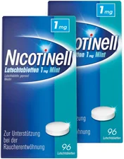 Novartis Nicotinell 1mg Lutschtabletten Mint (192 Stk.)