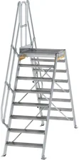 Steigtechnik Aluminium-Überstiege 60° 8 Stufen (300918)