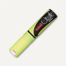 Uni Mitsubishi Pencil Chalk PWE-8K neon yellow
