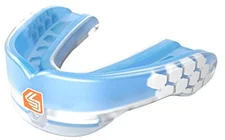 Shock Doctor Gel Max Power Rugby Mouth Guard - Trans Blue