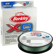 Berkley x9 Braid Low-Vis Green 300 m 0.06 mm