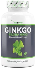 Vit4ever Ginkgo Biloba 6000 Tabletten (360 Stk.)