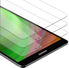 Cadorabo 3x Tablet Panzer Folie Tempered für Samsung Galaxy Tab S2 (8.0" Zoll) SM-T715N / T719N, Schutzfolie in 9H Härte