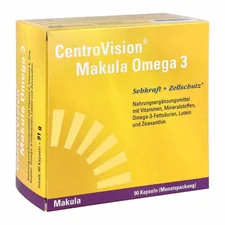 Omnivision Centrovision Makula Omega 3 Kapseln (90Stk.)