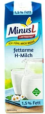 MinusL Fettarme H-Milch 1,5% laktosefrei (1l)