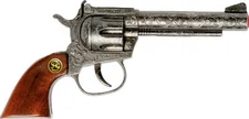J.G. Schrödel Sheriff antik 17,5 cm, Holzgriff