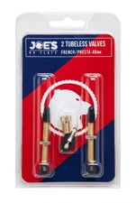 Joe's No-Flats Tubeless Presta Valve Kit 48c 48mm Presta