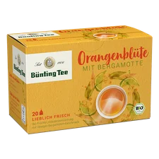 Bünting Tee Orangenblüte mit Bergamotte Tee (20 Stk.)