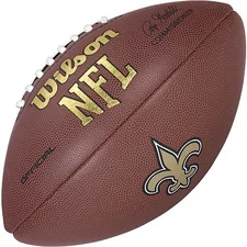 Wilson New Orleans Saints Football  (WTF1748XBNO)
