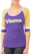New Era Minnesota Vikings Shirt Women (NE12256244) purple