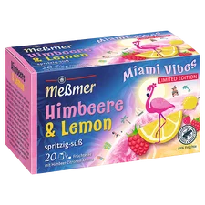 Meßmer Miami Vibes Himbeere Lemon (20 Stk.)