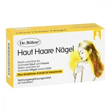 Dr. Böhm Haut,Haare,Nägel + Goldhirse extra & Kieselerde Tabletten (60Stk.)