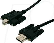Exsys USB 2.0 Kabel A/B 2.0m (EX-K1552)