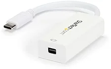StarTech USB-C to Mini DisplayPort Adapter - 4K 60Hz - White - USB C to Mini DP Adapter