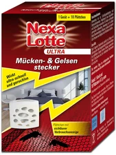 Nexa Lotte ULTRA Mücken- und Gelsenstecker (Gerät + 10 Plättchen)