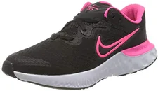 Nike Renew Run Kids black/hyper pink/dk smoke grey