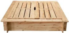 Obi Sandkasten Komplett-Bausatz Fichtenholz 120 x 120 cm