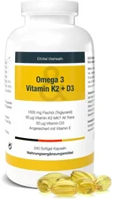 EXVital Omega 3 Vitamin K2 + D3 Kapseln (240Stk.)
