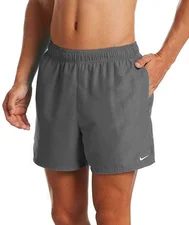 Nike Swim Essentialap 5" Volley Shorts (NESSA560) iron grey