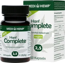 Medihemp Hanf Complete 2,5% Kapseln (60 Stk.)