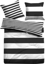 Bettwäsche schwarz-weiß