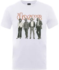 Rock Off Trade The Doors Band Standing Unisex T-shirt XL - White