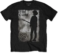 Rock Off Trade The Cure Boys Don't Cry Black & White Unisex T-Shirt