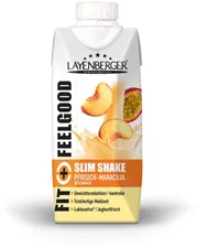 Layenberger Fit+Feelgood Slim Shake Pfirsich Maracuja (330ml)