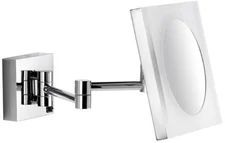 Avenarius Kosmetikspiegel Wandmodell + Direktanschluss Rahmen: 20,3x20,3 Spiegel : 15cm chrom (9505106010)