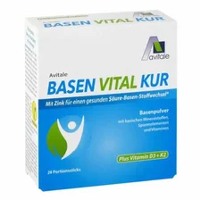 Avitale Basen Vital Kur + VItamin D3 + K2 Pulver (20 Stk.)