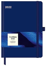 teNeues Blue 2022 Diary Buchkalender Taschenkalender 16x22