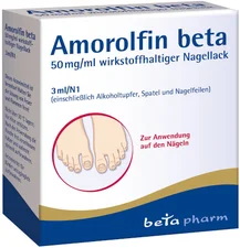 Betapharm Amorolfin Beta 50mg/ml wirkstoffhaltiger Nagellack