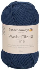 Schachenmayr Wash+Filz-it! Fine indigo (00125)