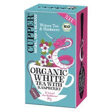 Cupper Tea Bio Organic White Tea with Raspberry (20 Stk.)