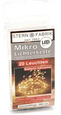 Sternfabrik Mikro-LED-Lichterkette 20er 2m (10017)