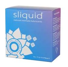 Sliquid Naturals Lube Cube (12 x5 ml)