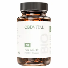 CBD-Vital Pure CBD 18 Öl-Kapseln (60Stk.)