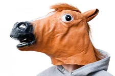 Latex-Maske Pferd