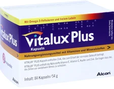 Novartis Vitalux Plus Lutein + Omega 3 Kapseln