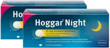 Stada Hoggar Night 25mg Schmelztabletten (2 x 20 Stk.)
