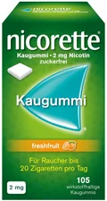 Pfizer Nicorette 2 Mg Freshfruit Kaugummi (PZN 1639595)