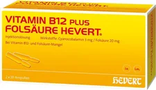 Hevert Vitamin B 12 Folsäure Ampullen (100 Stück)