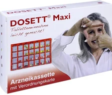 Temmler Dosett Maxi Arzneikassette rot 11794 (PZN 8731542)