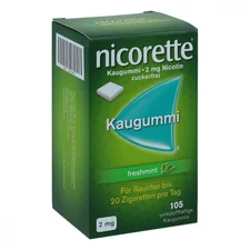 Pfizer Nicorette 2 Mg Freshmint Kaugummi (PZN 3643425)