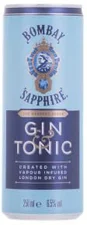 Bombay Sapphire Gin & Tonic Ready to Drink 6,5% Dosen 12x0,25l
