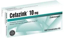 Cefak Cefazink 10 mg Filmtabletten